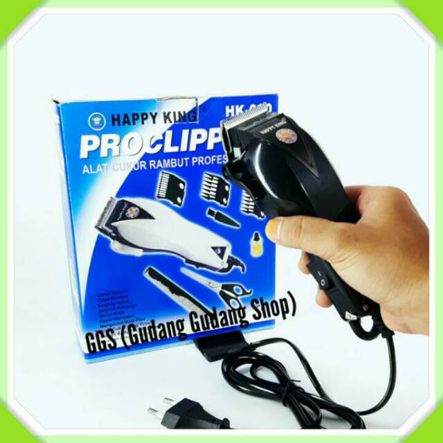 Mesin Potong Rambut Happy King - Mesin Cukur Rambut