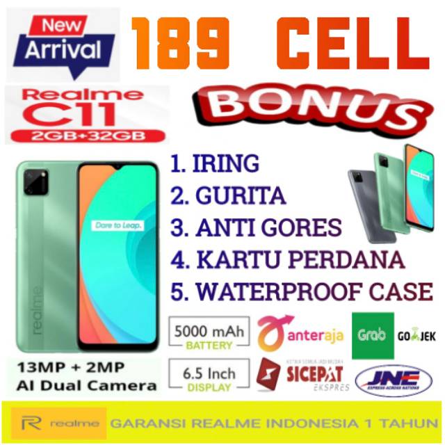 REALME C11 RAM 4/64 3/32 2/32 | NARZO 50i 4/64 GARANSI RESMI REALME INDONESIA