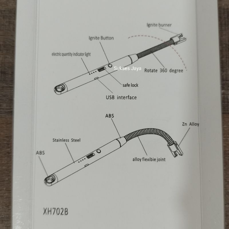 Pemantik Kompor Elektrik - Korek Kompor Gas Elektrik - Electric Lighter