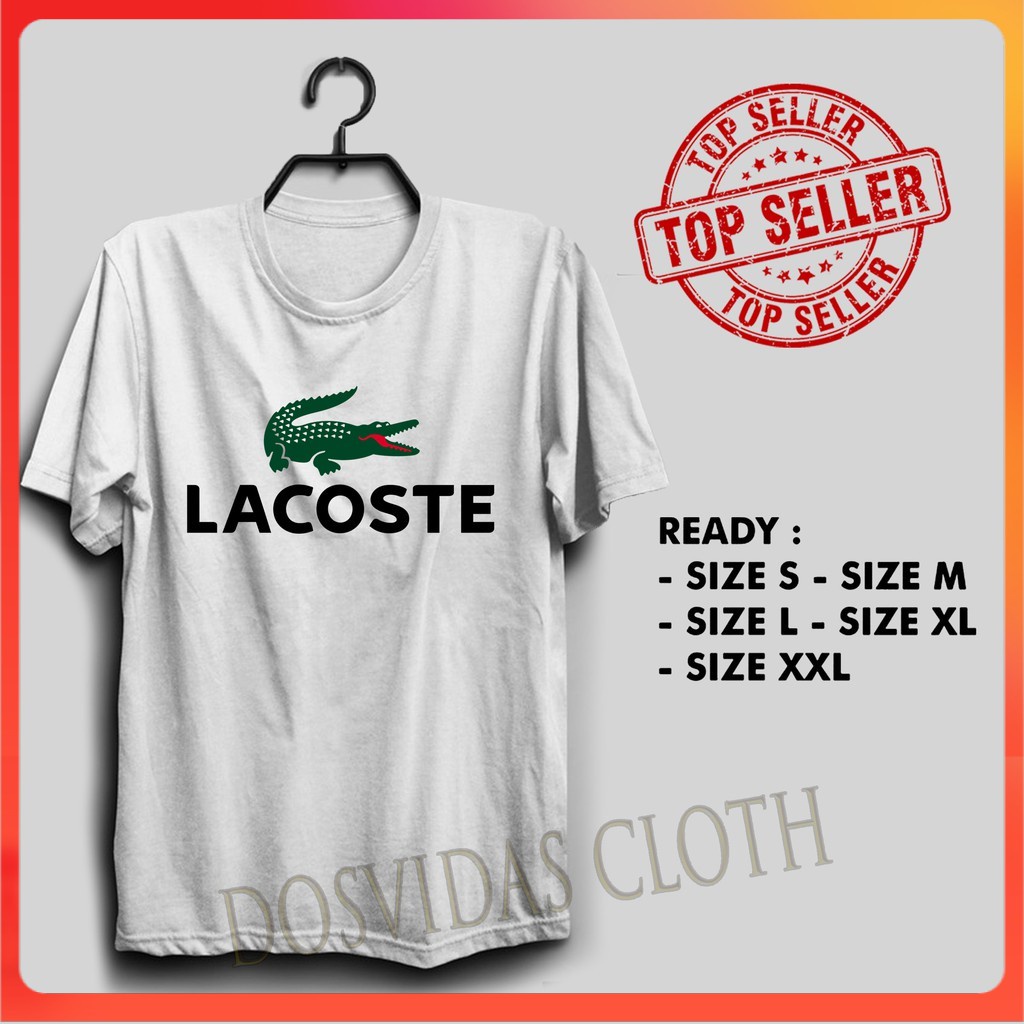 Import Quality MURAH BAJU LACOSTE Kaos keren LACOSTE COD