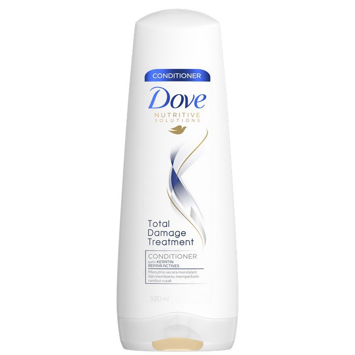 DOVE Conditioner Total Damage Treatment Perawatan Rambut Rusak