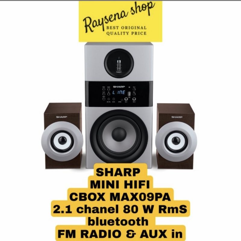 SHARP CBOX-MAX09PA / Cbox max09pa bluetooth karaoke