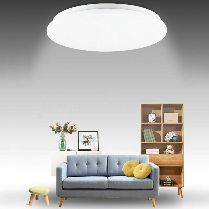 Bright Round Led Ceiling Down Light Panel Wall Kitchen Bathroom Lamp Ceiling Light M3id Shopee Indonesia