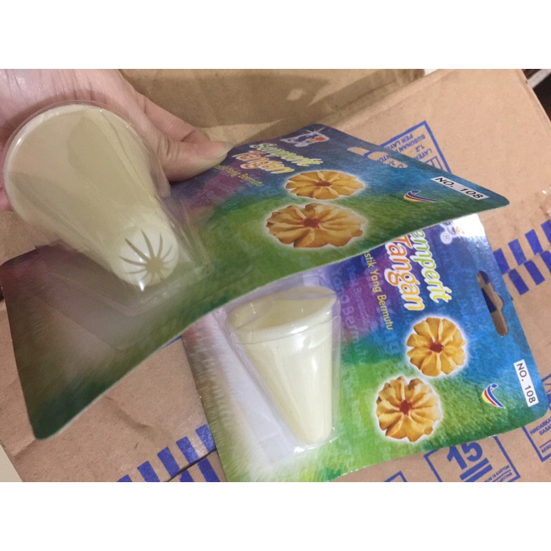 Spuit Plastik 108 Kue Kering Semprit Bagus buatan Malaysia 1pcs