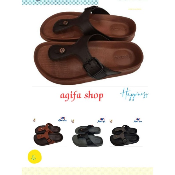 sandal japit New era  MB-E 71253 swallow legian Sandal pria Sandal jepit swallow sandal swallow sand