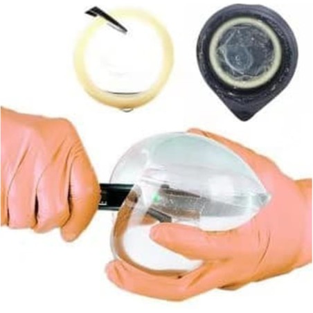 Kondom OLO 001mm Condom 001 Ultrathin Super tipis Natural Tahan Lama