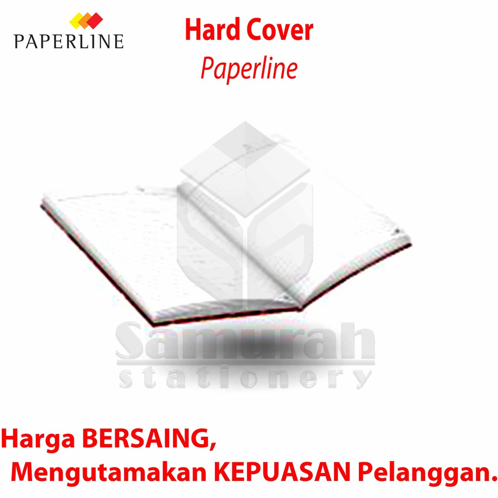 Buku Hard Cover Paperline Quarto isi 200 lembar / Buku Akutansi Laporan Kuarto / Kwarto PPL 200 Lbr-1