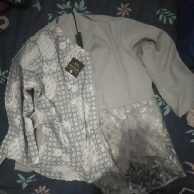 #bayar Di Tempat Terlaris Serut Genes Jelita Tunic Navbor Yelbor Whitbor Creambor Tunik Batik Modern