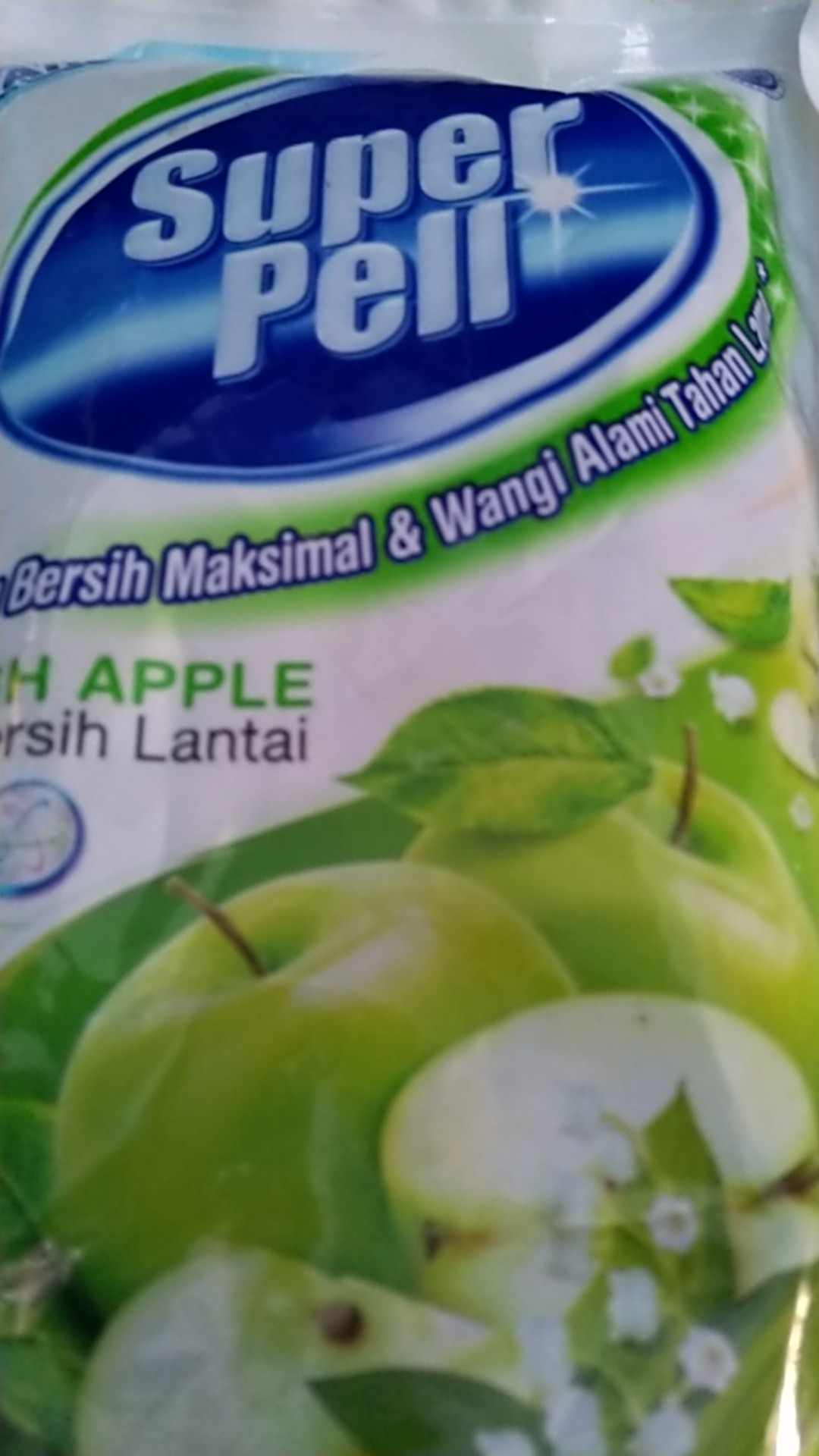 Super Pell Fresh Apel 770 Ml Pembersih Lantai