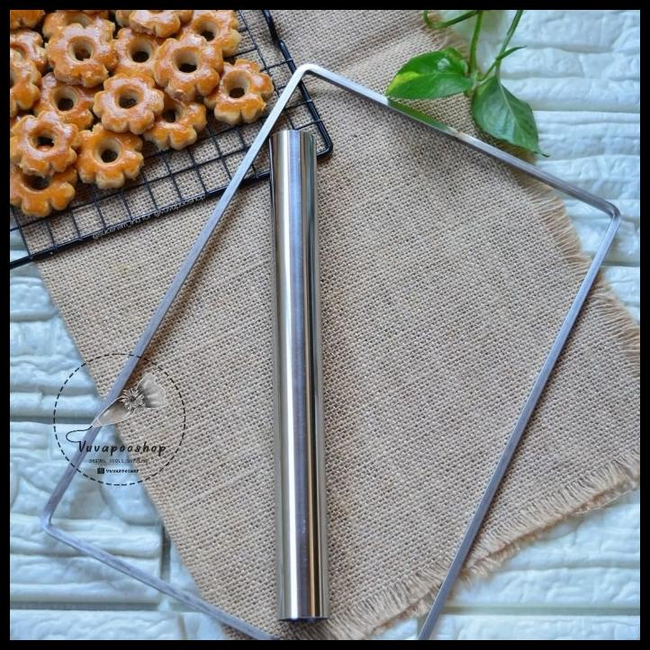 Bingkai Perata Adonan Bingkai Kue Kering Penggaris Kue Kering