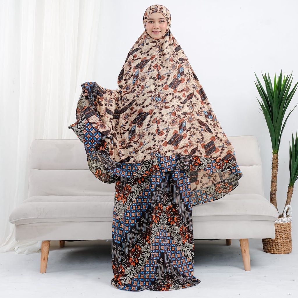 MUKENA BALI BATIK BAHAN RAYON TERBARU