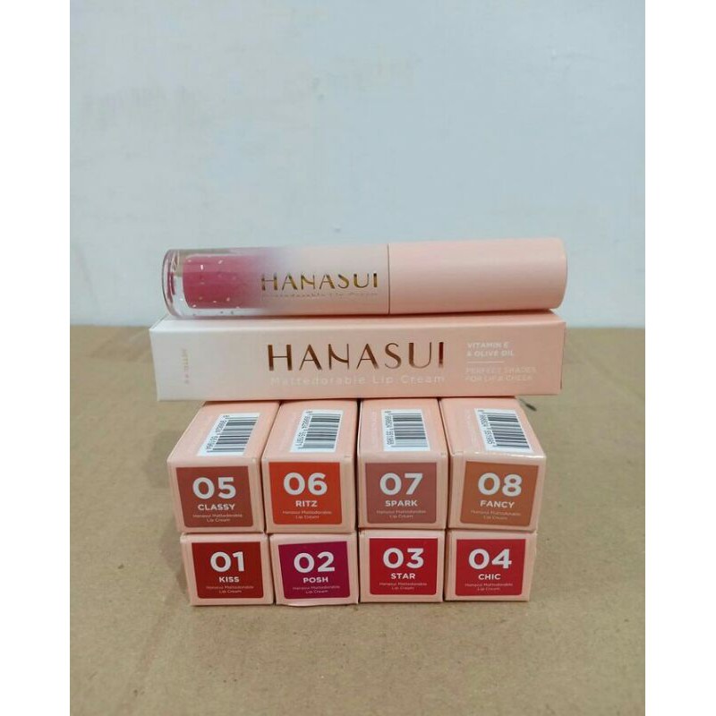 Hanasui Mattedorable Lipcream Original