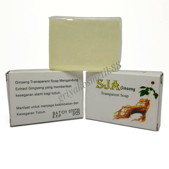 SABUN SJA GINGSENG BPOM | SABUN SJ GINGSENG