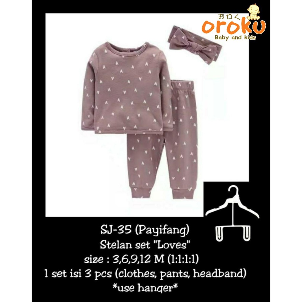 PAYIFANG JUMPER SETELAN BAYI / JUMPER BAYI