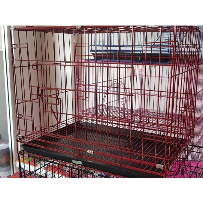 

KANDANG 02 Untuk Anjing / Kucing MURAH Ukuran 60 x45 cm khusus GOSEND ---Murah---