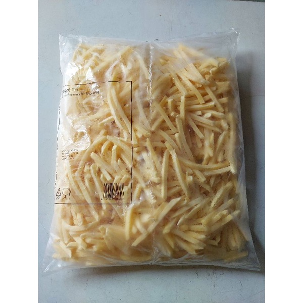

Kentang 2 kg Shoestring Crinckle GOGOKITA Frozen