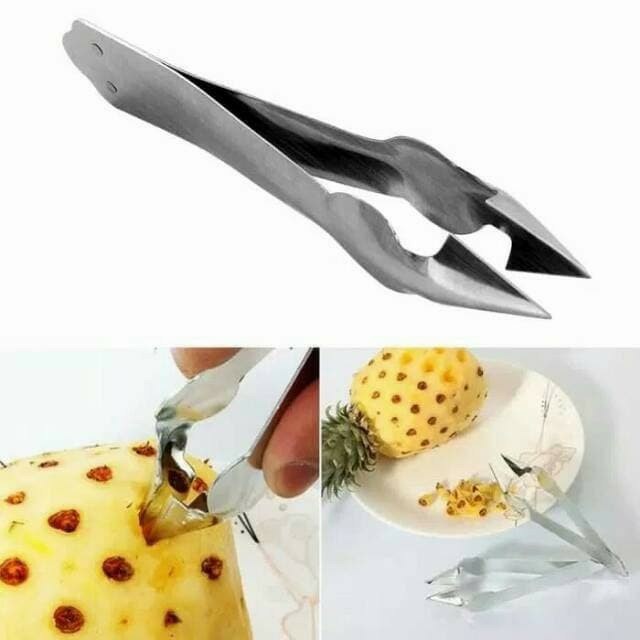 Alat Penjepit Mata Nanas Jepitan Pengupas Canut Mata Nenas Stainless