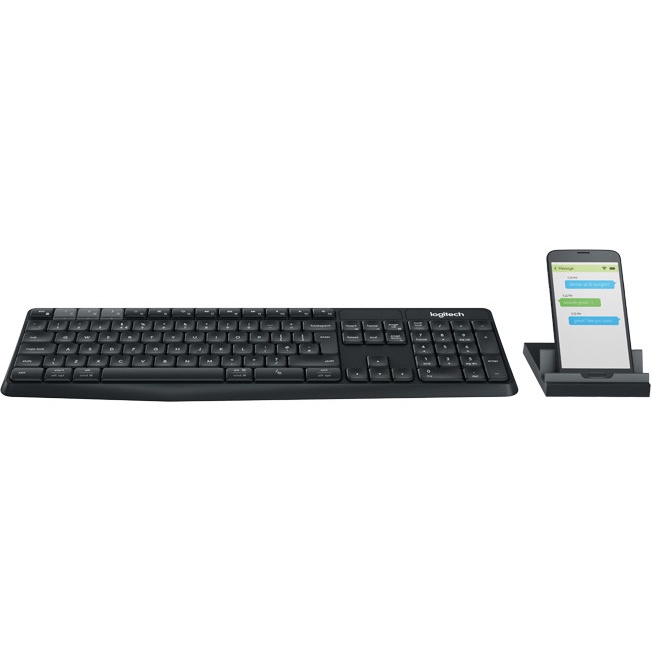 Logitech K375s Multi Device Bluetooth + Wireless Keyboard with Stand