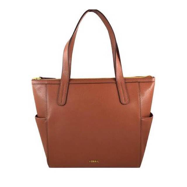 Fossil Mimi Shopper Med Brown