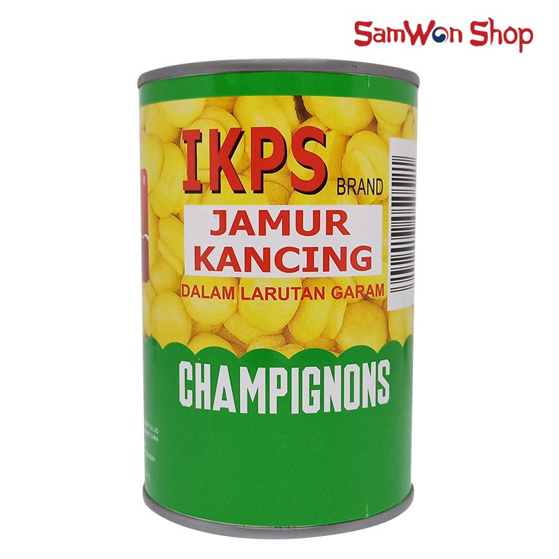 

IKPS MUSHROOM WHOLE CHOICE 425 GRAM / JAMUR KANCING KEMASAN KALENG