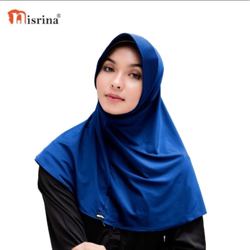 Hijab Instan sport Nisrina jilbab basic Alba-6