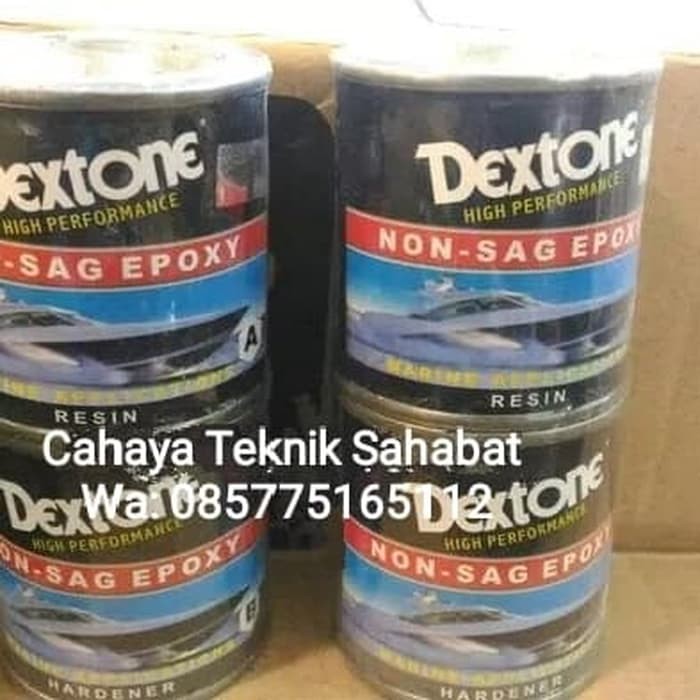 Lem kering dalam air dextone Non seg Epoxy