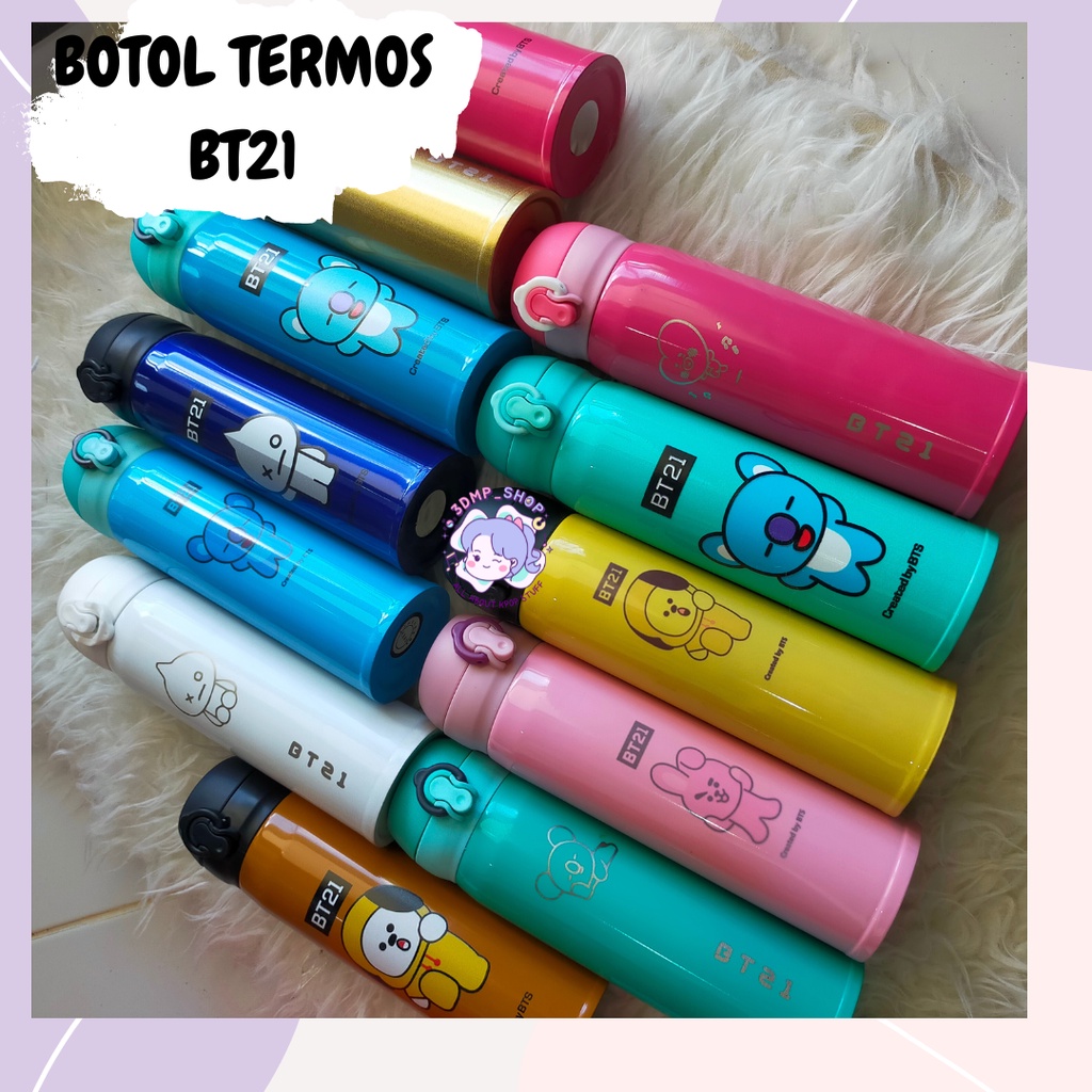 Botol Termos BT21 cooky van tata chimmy koya