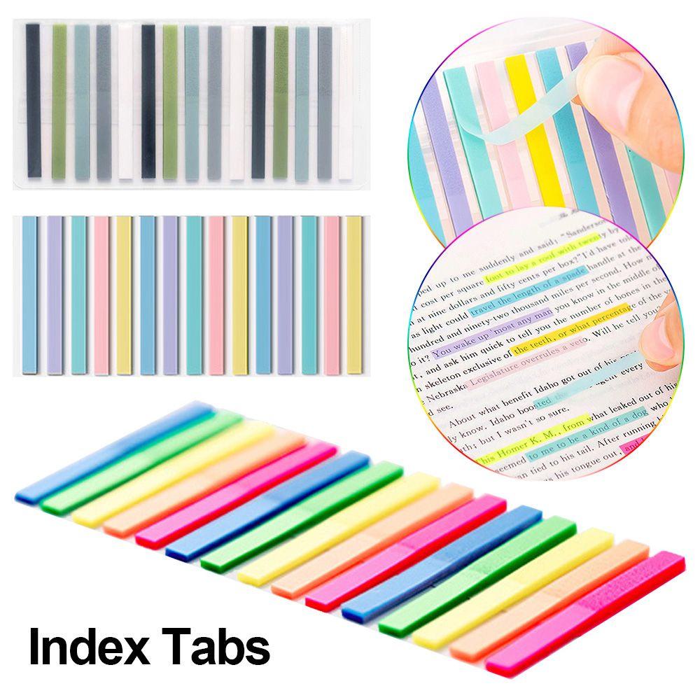 Preva Index Tabs Anak Neon Sekolah Stiker Warna