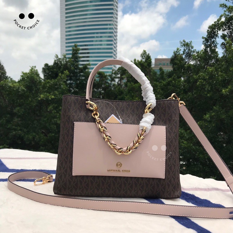 

Michael Kors Signature Canvas Pink / Red / White / Pale Blue