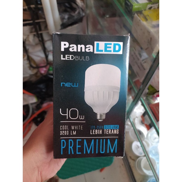 Lampu Led Kapsul PanaLED 40watt Nyala putih