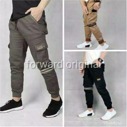 Celana Jogger Pakaian Pria / Bawahan Pria - celana joger cargo pria/ original urban