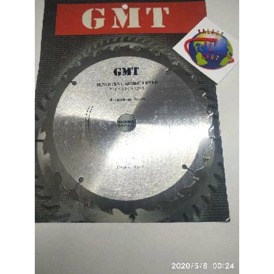 ❁ Circular Saw Blade GMT 7 x 24T Tipis Mata Gergaji Mesin Potong Kayu ➯