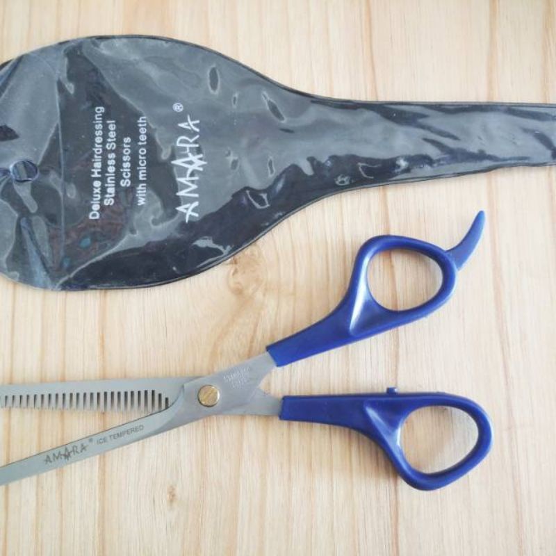 Gunting amara sasak  / cancang / gerigi potong rambut barbershop