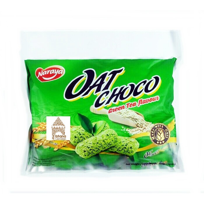 

Ay00! Naraya Oat Choco Sereal Gandum 40 Pcs, Kaya Serat & Vitamin E