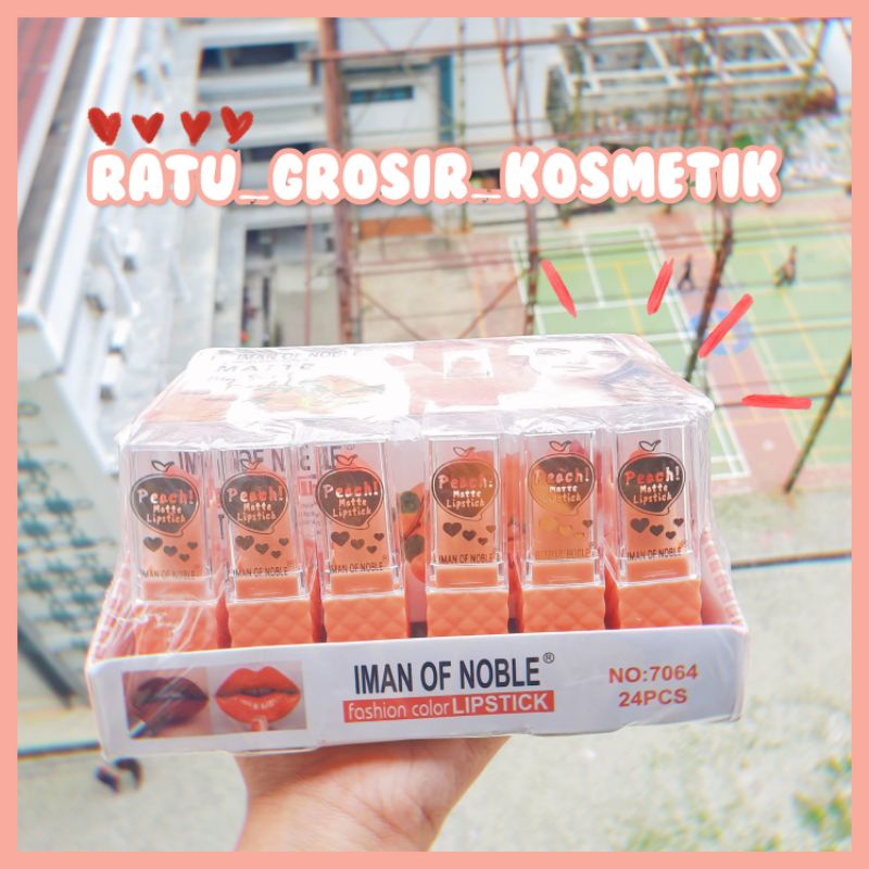 [PER BOX] LIPSTICK IMAN OF NOBLE MY SWEET PEACH MATTE NO.7064