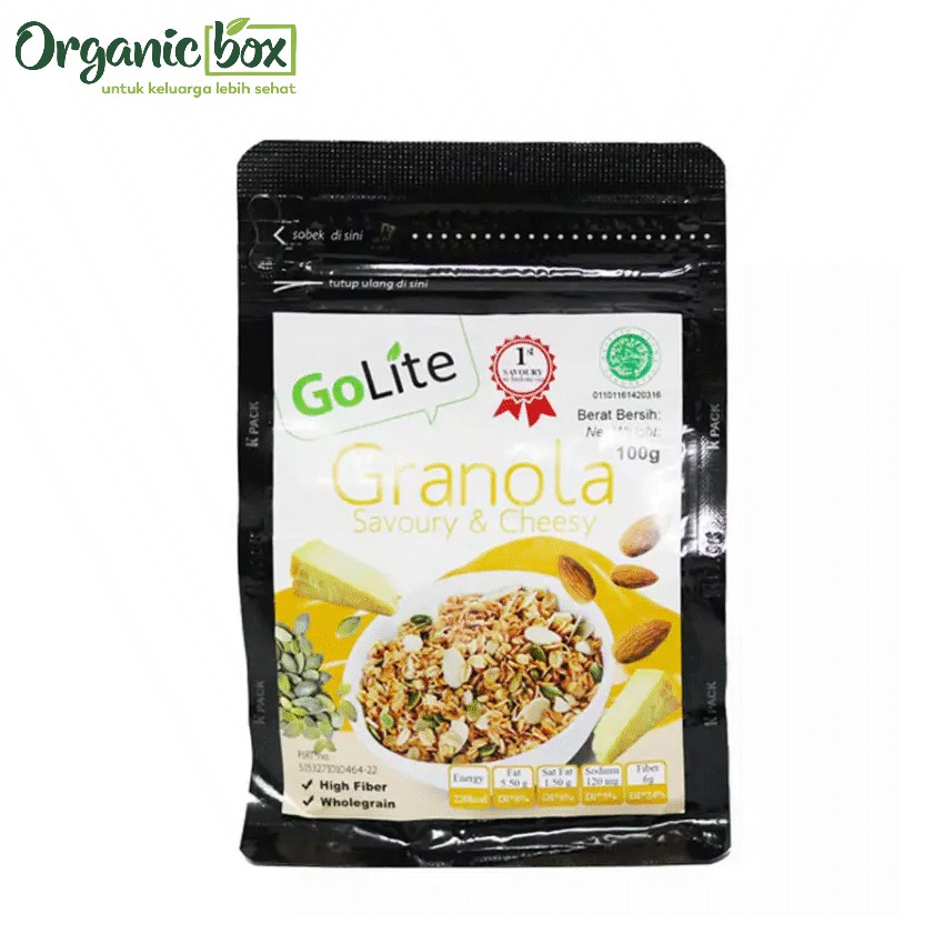 

GOLITE SAVORY CHEESY 100GR