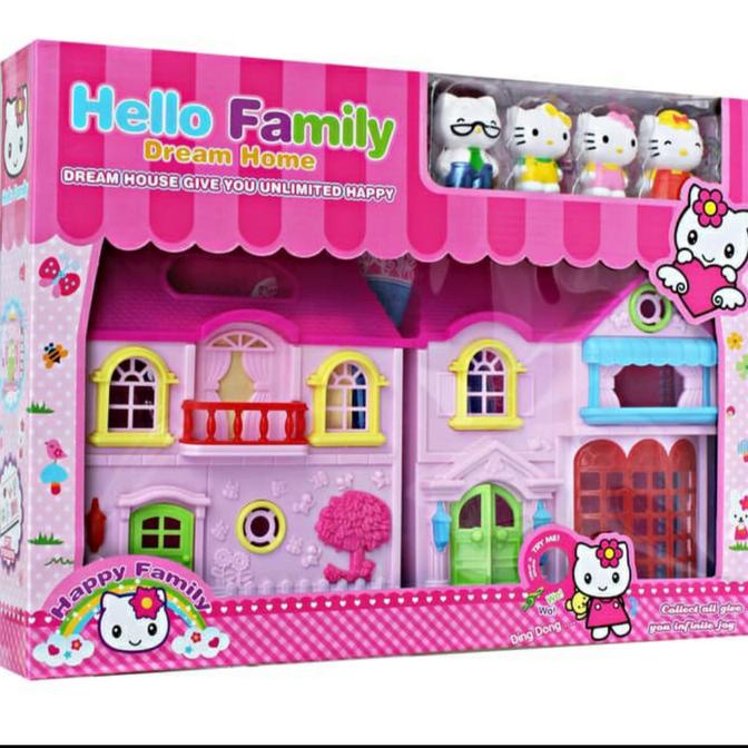 Rumah Hello Kitty Family Kitty Dream House