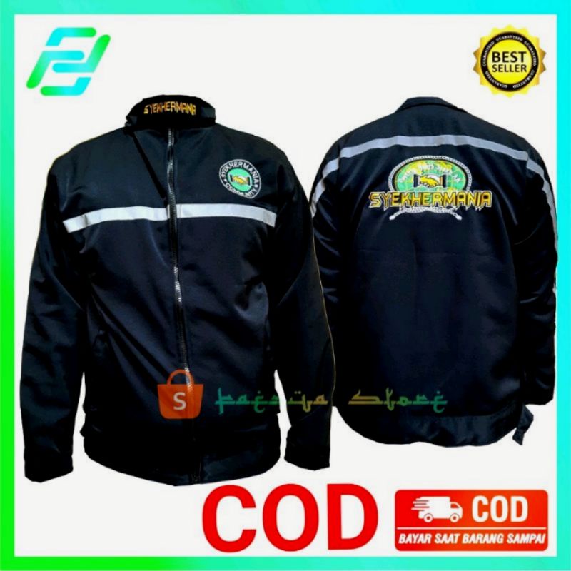 Jaket Syekhermania Original Jumbo Murah Pria Wanita Mafia Sholawat Mafish Indonesia Majelis Rasulull