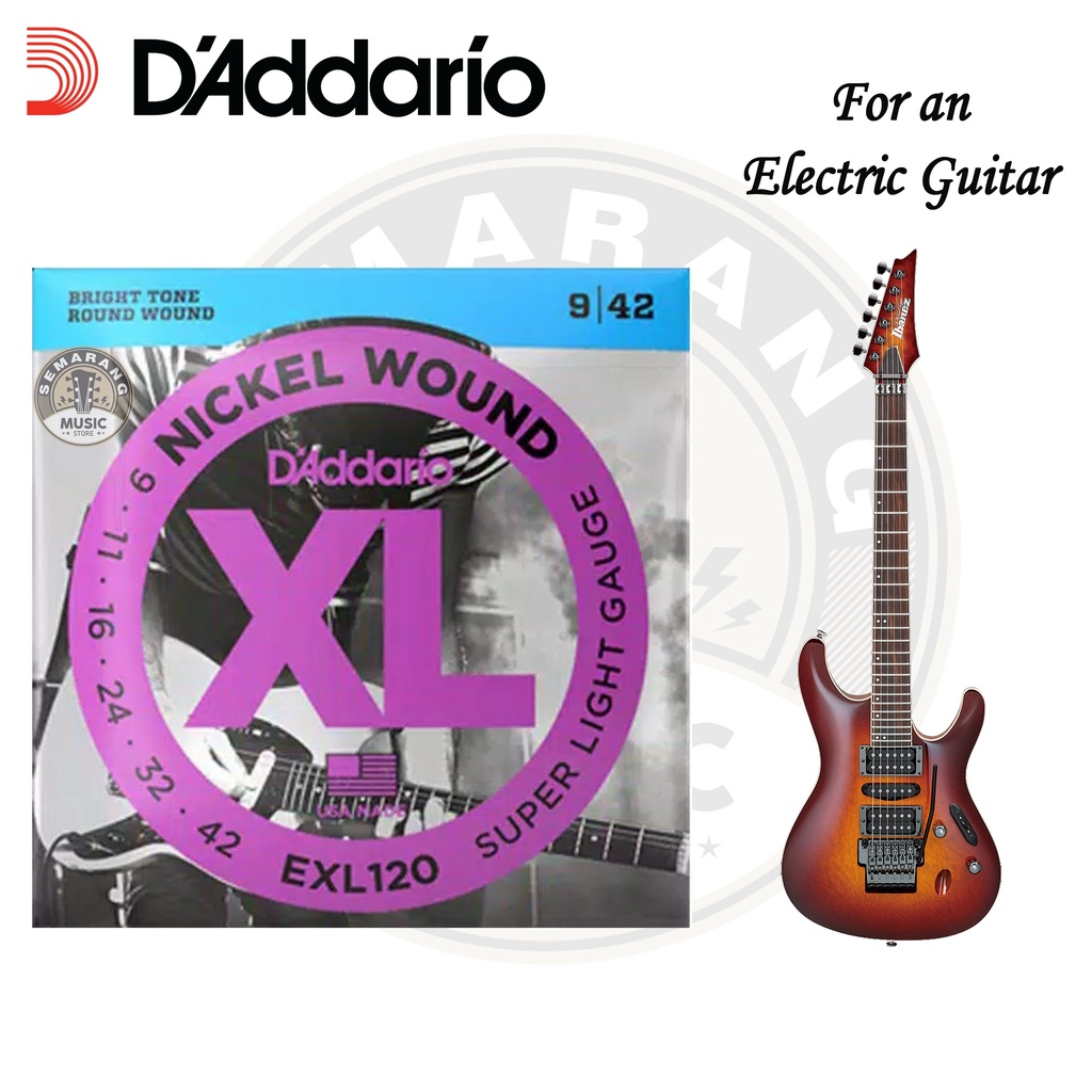 Senar Gitar Elektrik String Electric EXL110 EXL120 EXL130