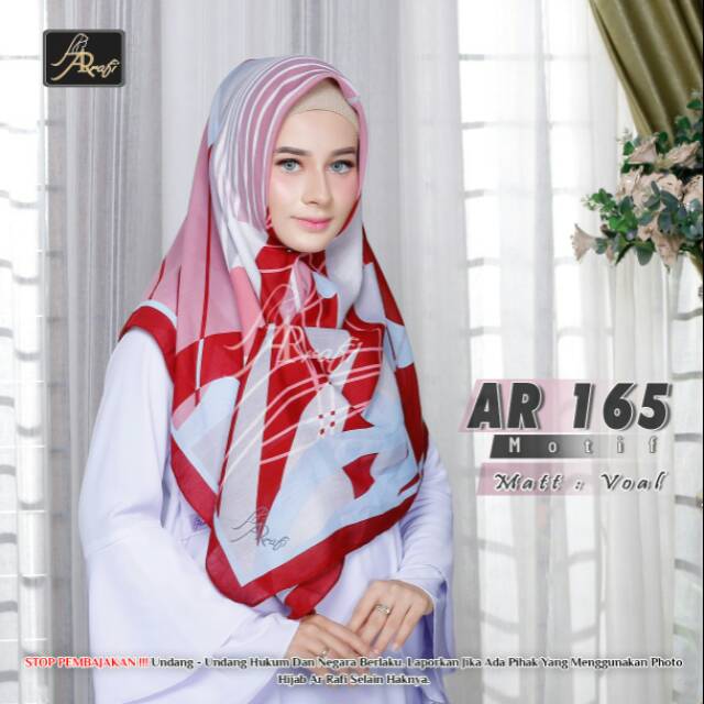 Hijab Segi 4 Arrafi Ar 165