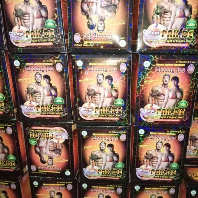 Original KOPI PAK'DE - KOPI PAK-DE GRENG JOSS - Kopi Enak & Mantap Menambah Stamina Pria Exp Baru