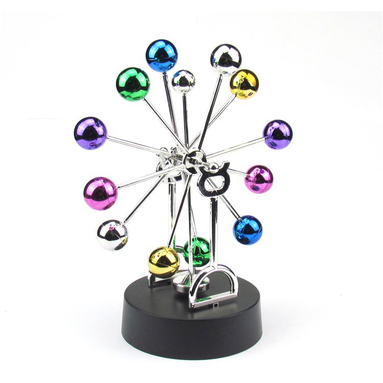 Pajangan Meja Pendulum OMTHF4BK Newton Model Ferris Wheel - Black