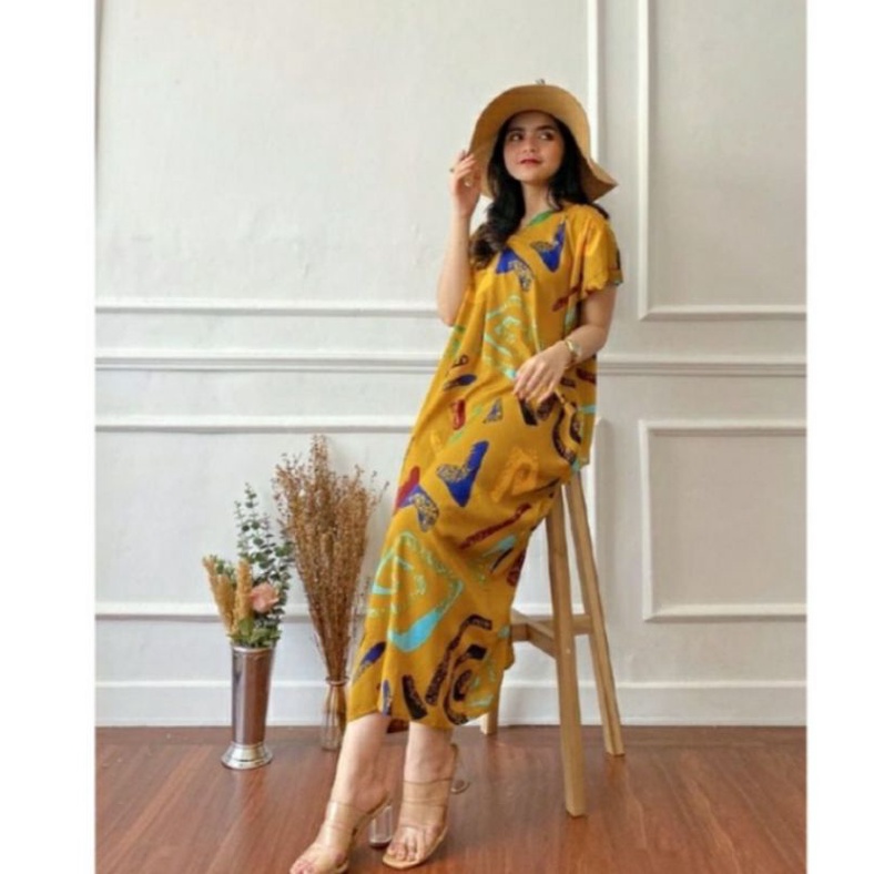 Free Hijab Anak, Daster - Daster katun rayon - Daster katun rayon premium - daster terbaru - daster 