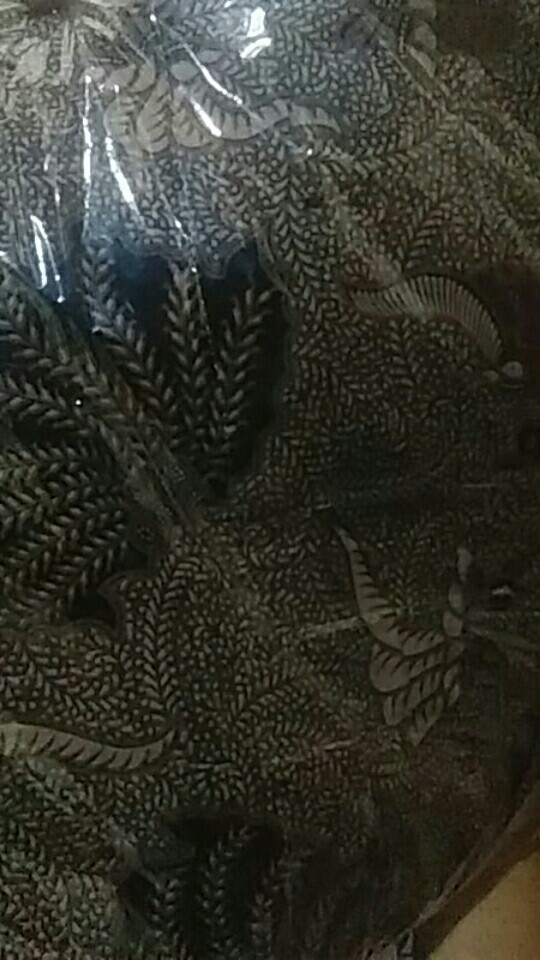 Kemeja Batik Pria Lengan Pendek Size M L Xl Xxl  Bswart Batik Hrb026 Kenongo Hem Panjang Padi