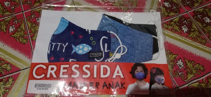 Masker Cressida Kids Isi 2