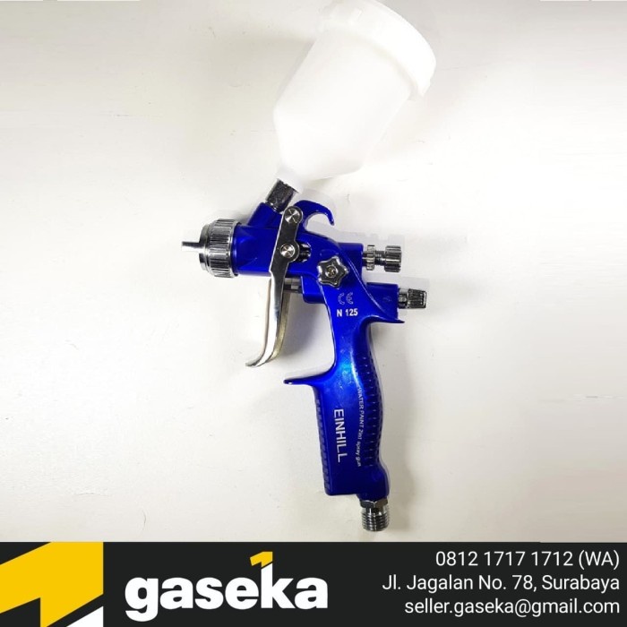 EINHILL SPRAY GUN HVLP TYPE N-125 TA (BIRU METALIK, NOZZLE 0,8MM)