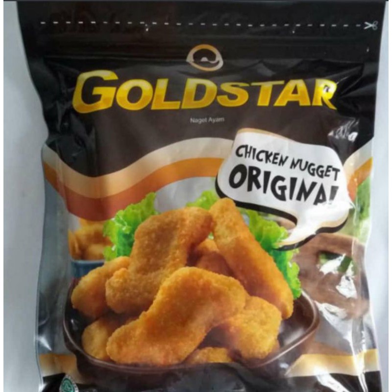 

Goldstar chicken nugget original 500gr