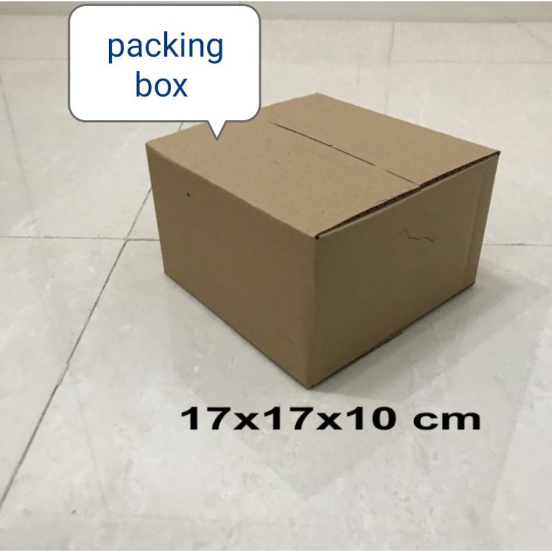 

kardus uk.17x17x10 cm box packing/aksesoris dll