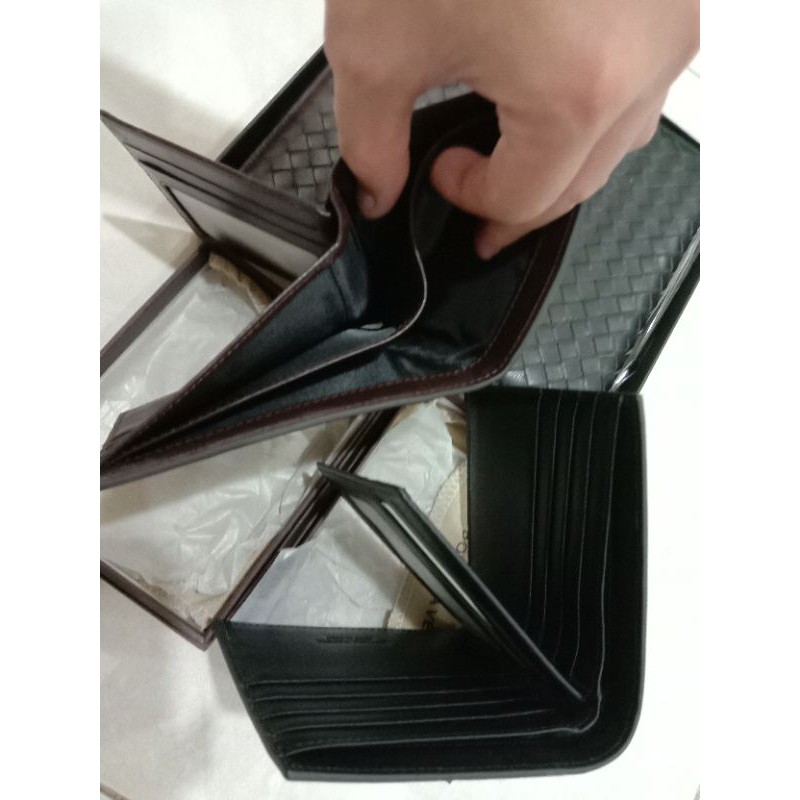 dompet lipat premium kulit tikar