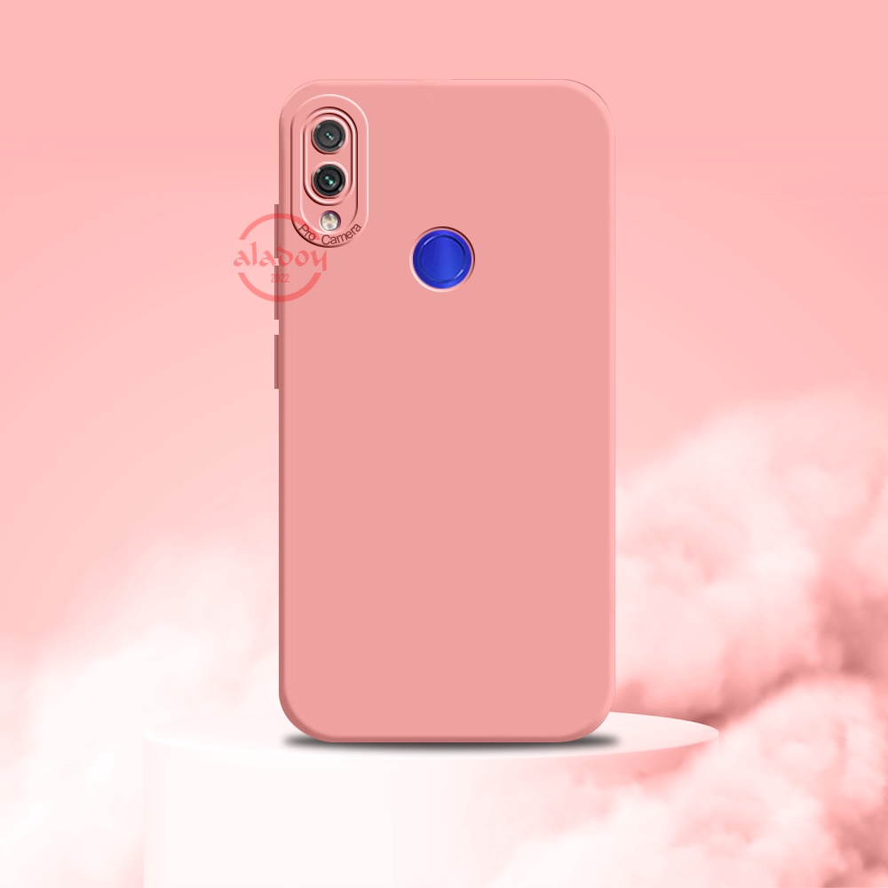 Case Xiaomi Redmi Note 7 , 7 Pro Soft Case Liquid Silicone Pro Camera Premium Casing